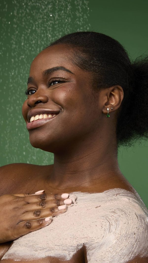 Strawberry Santa Be scrubby for softness sake!