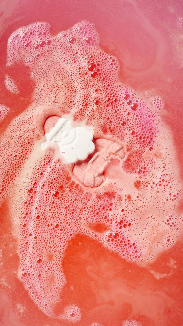 Magical Santa A full rainbow fireworks display