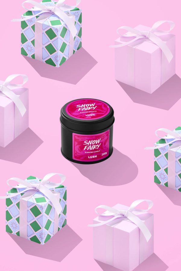 Snow Fairy Single Wick Candle Home sweet home