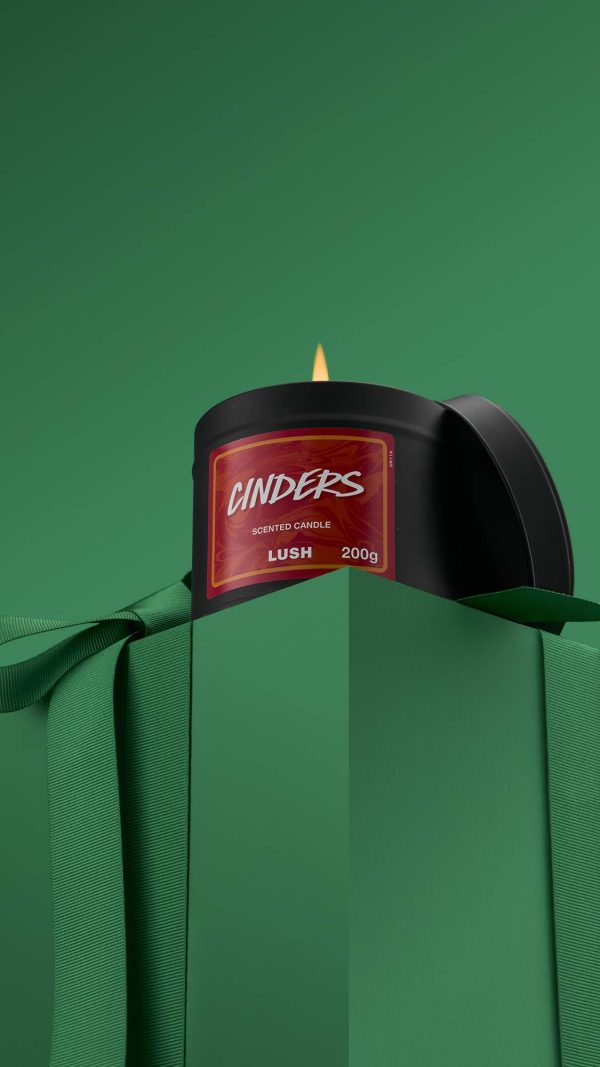 Cinders Single Wick Candle Spark comfort