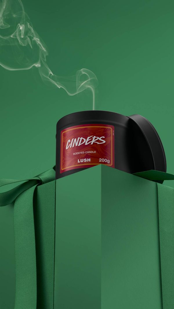 Cinders Single Wick Candle Spark comfort