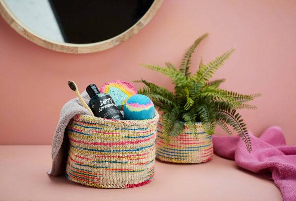 Handwoven Basket A handcrafted, multipurpose basket