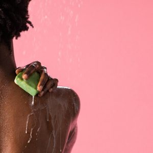 Salt and Peppermint Bark Softening, minty scrub